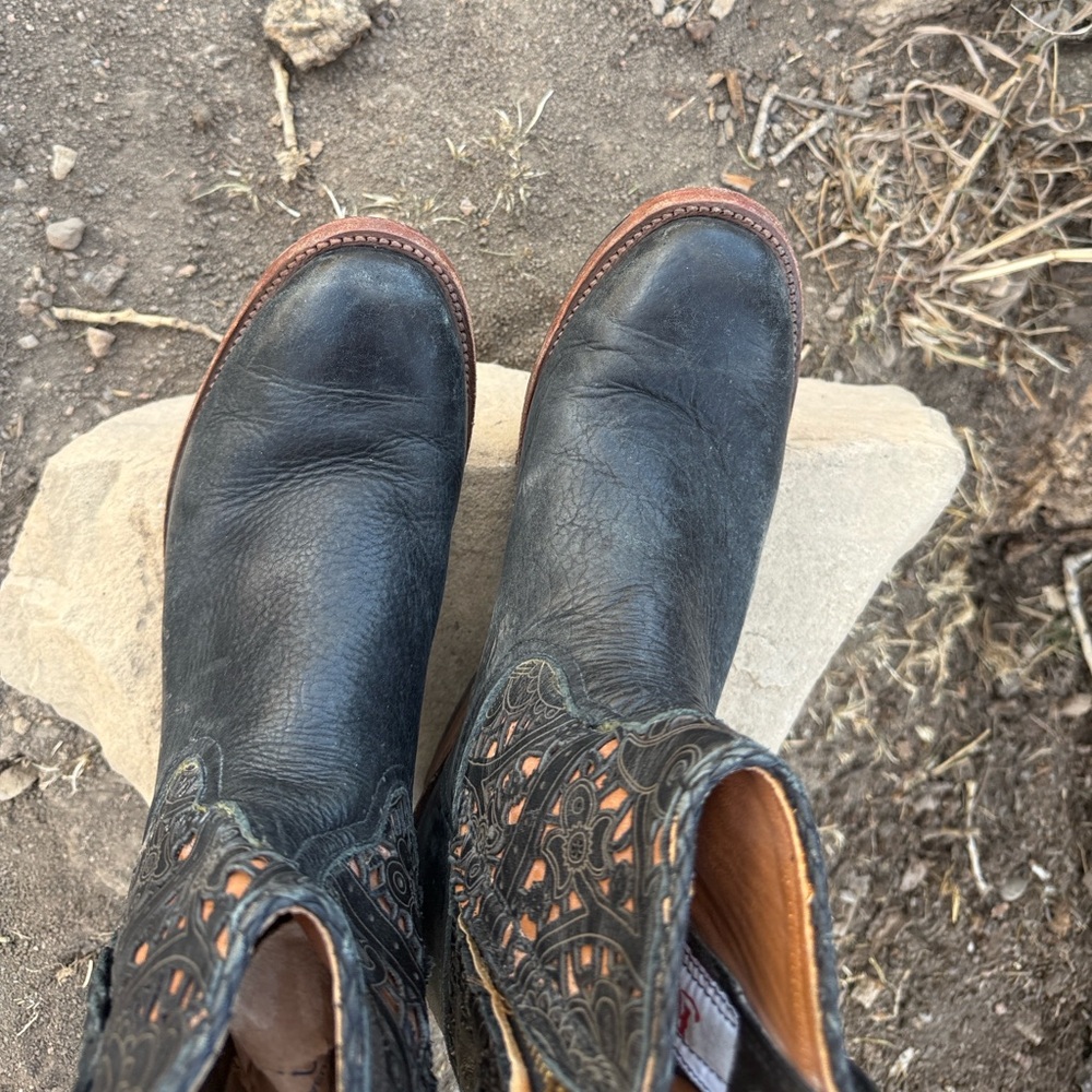 KEMO SABE lace boots leather Rios of Mercedes - Picture 2 of 5